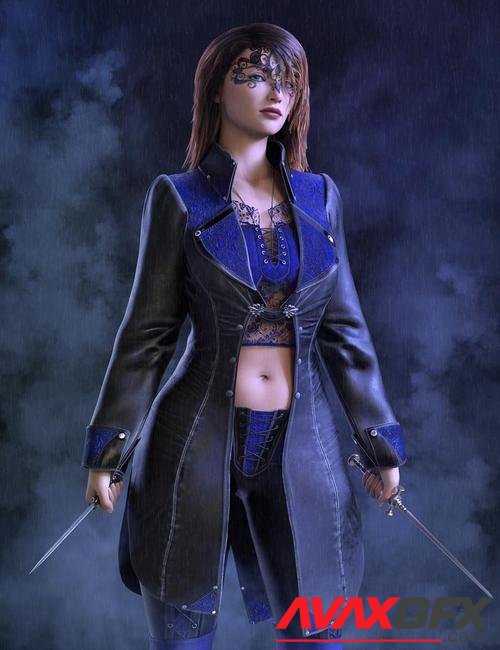 Demetria Outfit for Genesis 8 and 8.1 Females