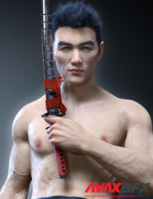 Jun-fan HD for Genesis 8.1 Male