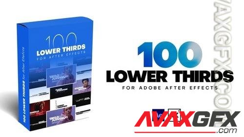 100 Lower Thirds 39770230