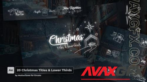 20 Christmas Titles & Lower Thirds \ AE 34502964