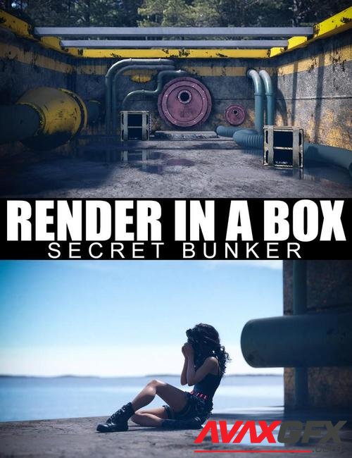 Render In A Box - Secret Bunker
