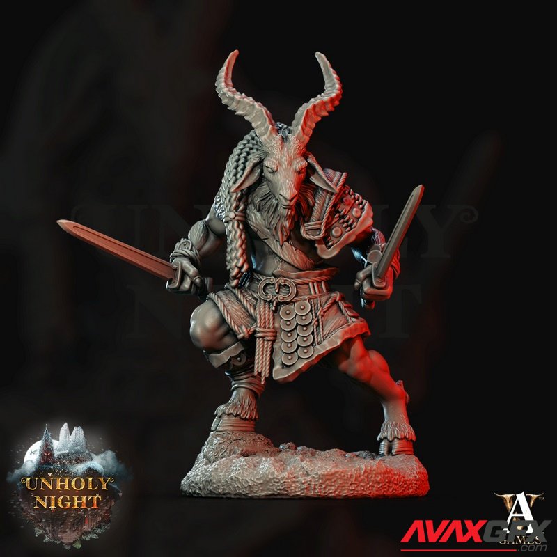 Goatmen 1 - 3D Print Model