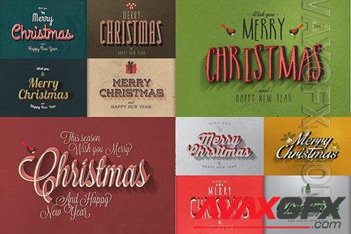 Christmas Text Effects Vol.2 PSD