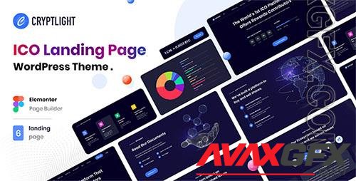 ThemeForest - ICO NFT Landing Page WordPress Theme - Cryptlight v1.1.1/33511745