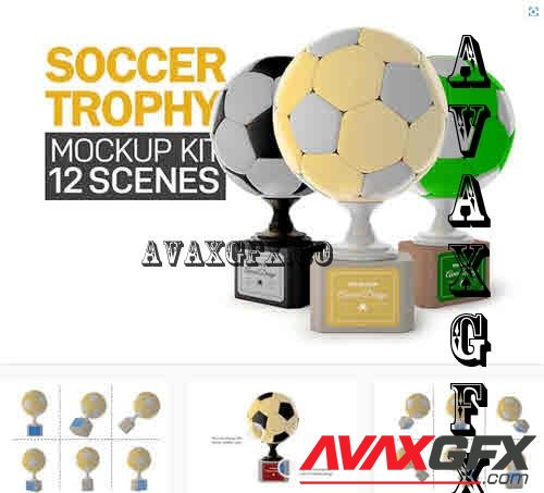 Soccer Trophy Kit - 7536487