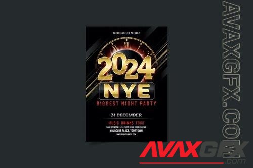 New Year Eve Flyer QJXGMCF