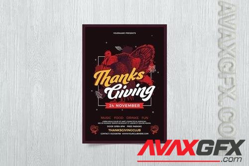 Thanksgiving Flyer MWEVTB3