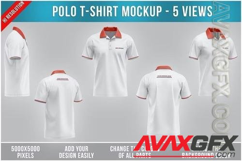 Polo T-Shirt Mockups