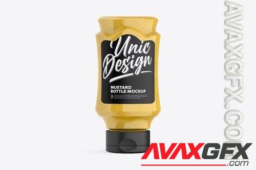 Mustard Bottle Mockup