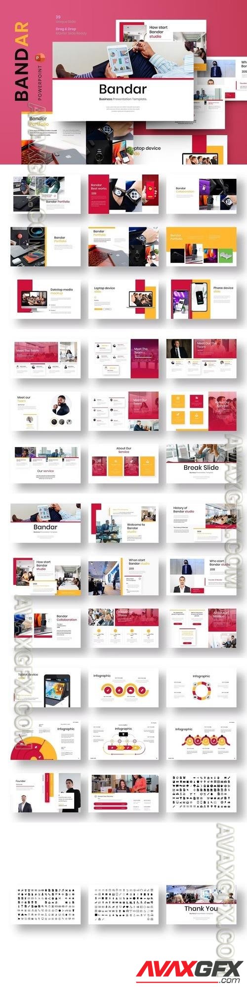 Bandar – Business PowerPoint Template