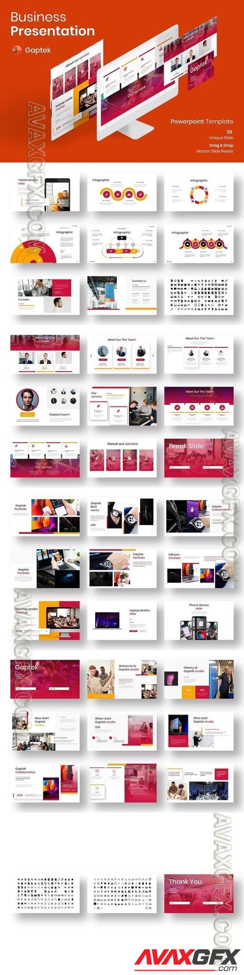 Gaptek – Business PowerPoint Template