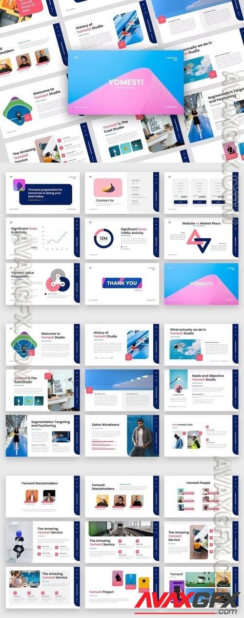 Yomesti Powerpoint Template