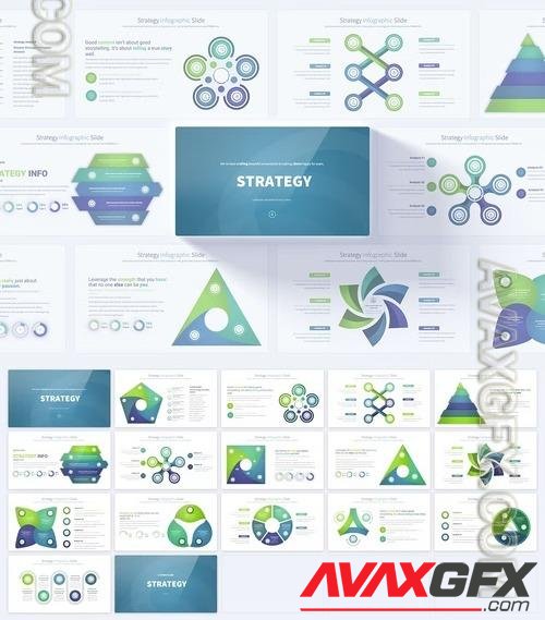 Strategy - PowerPoint Infographics Slides