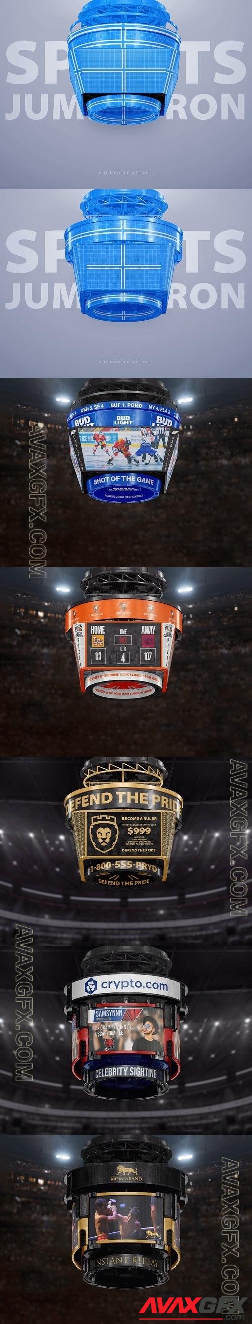 Sports Jumbotron Mockup