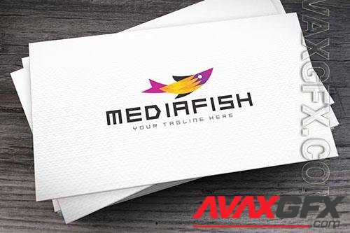 Media Fish Logo Template