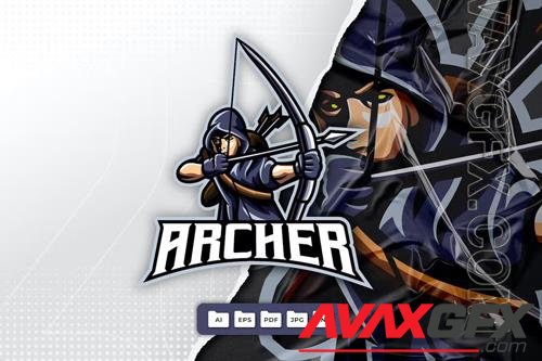 Archer Mascot Logo Design