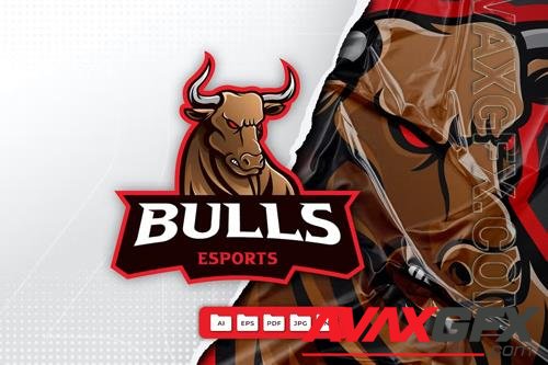 Bull Mascot Logo Design