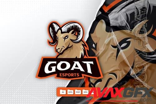 Goat Mascot Logo Design