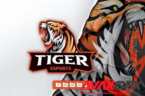 Tiger Mascot Logo Design