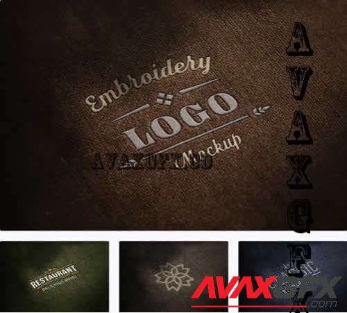 Embroidery Logo Mockup - 10321564