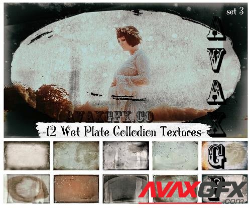Wet Plate Collodion Textures, Vintage Textures, Overlays - 2264155