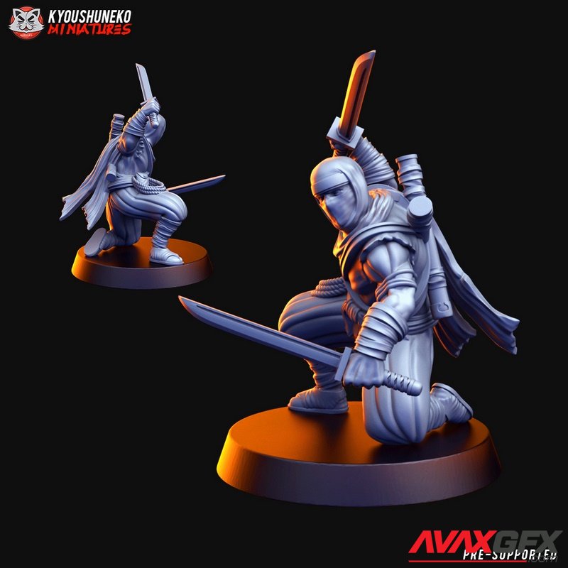 Ninja Unit 4 - 3D Print Model