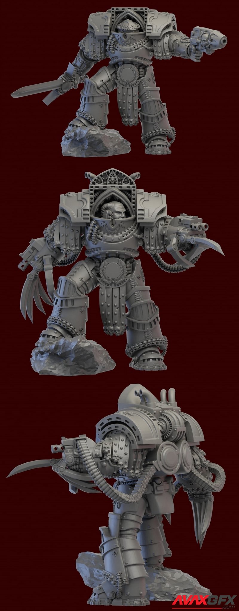 Helforged Miniatures - Praetor - 3D Print Model