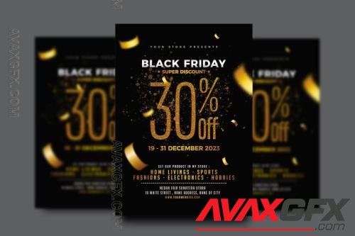 Black Friday Flyer Template vol 5 PSD