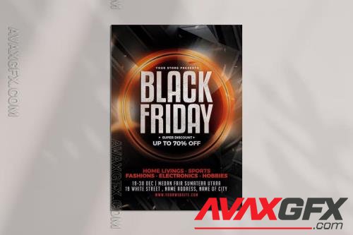 Black Friday Flyer Template vol 3 PSD