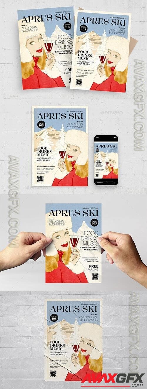 Graphicriver - Apres Ski Flyer Template 40351085