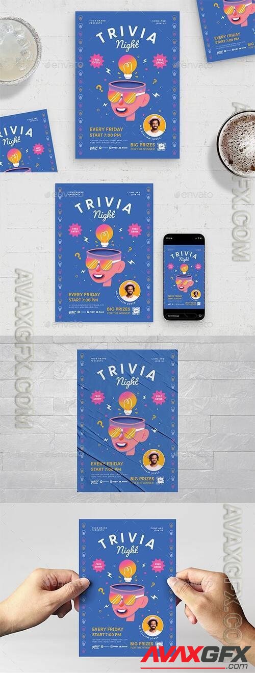 Graphicriver - Trivia Night Flyer Template 40532171