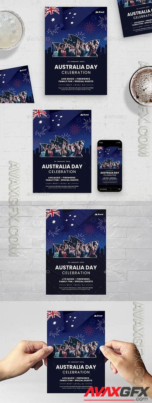 Graphicriver - Australia Day Flyer Template 40532187