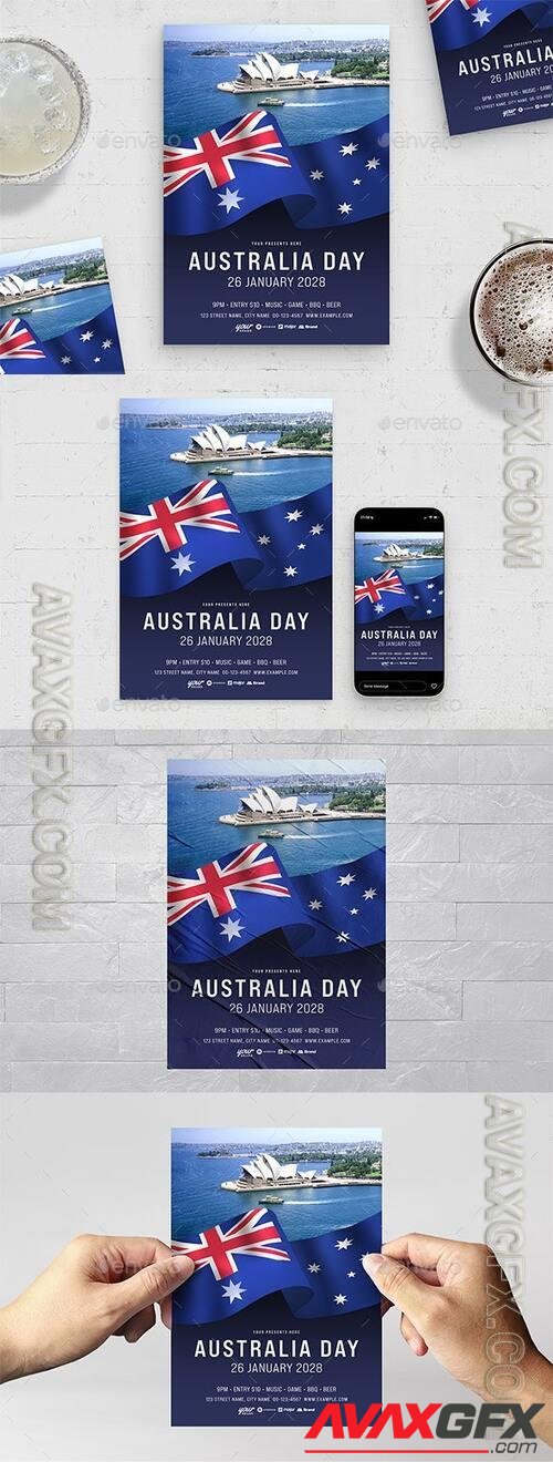 Graphicriver - Australia Day Flyer Template 40532235