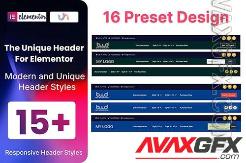 Elementor Header Addon For WordPress