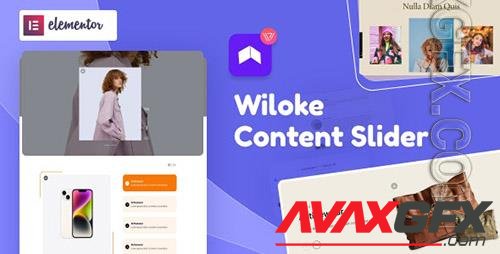 Codecanyon - Wiloke Content Slider for Elementor/40703440