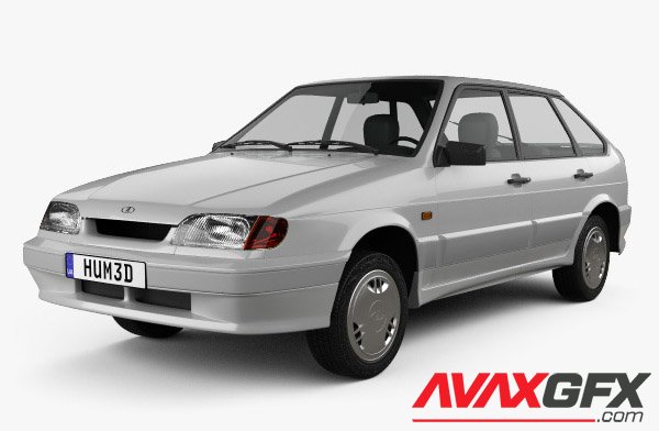 VAZ Lada Samara 2114 hatchback 5-door 1997