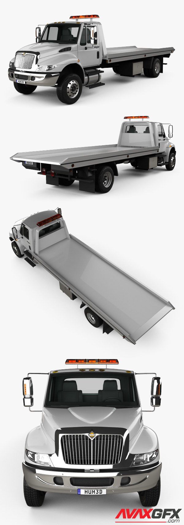 International DuraStar Tow Truck 2015