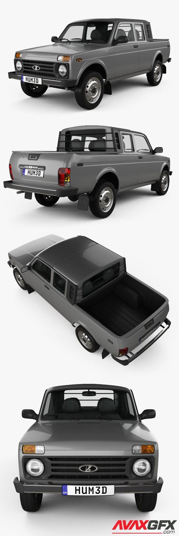 VAZ Lada Niva 4×4 2329 Pickup 2015