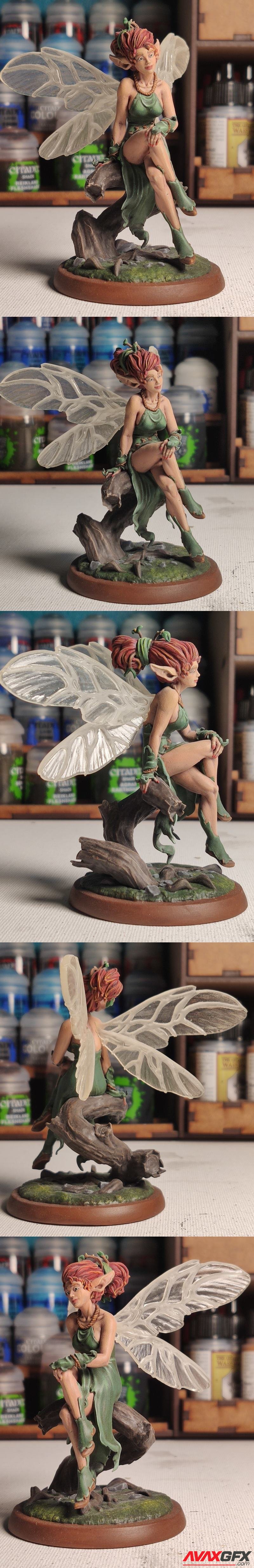 White Werewolf Tavern - Pixie Soul of the Forest - 3D Print Model