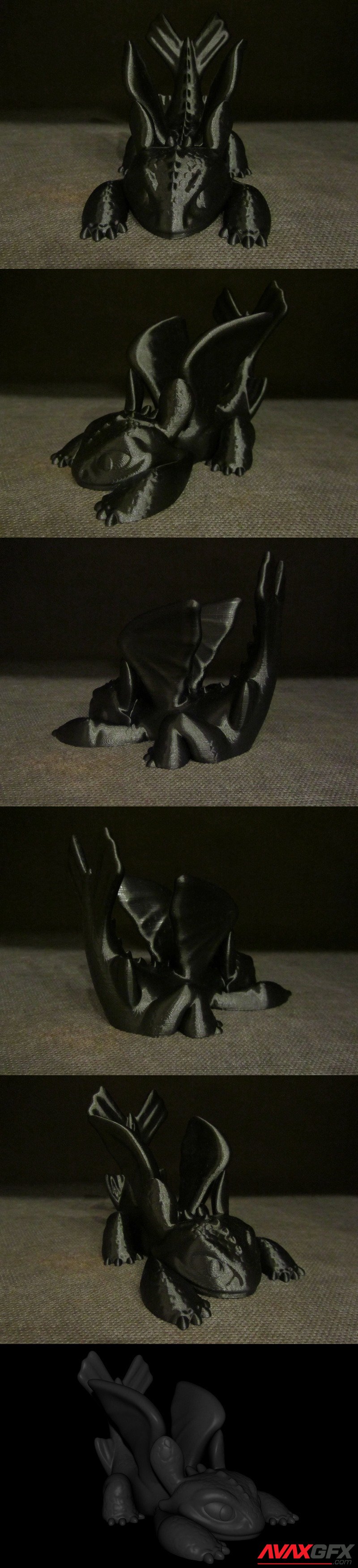 Toothless Dragon - 3D Print Model