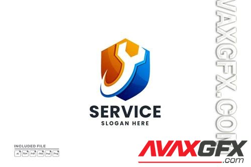 Service Logo PSD