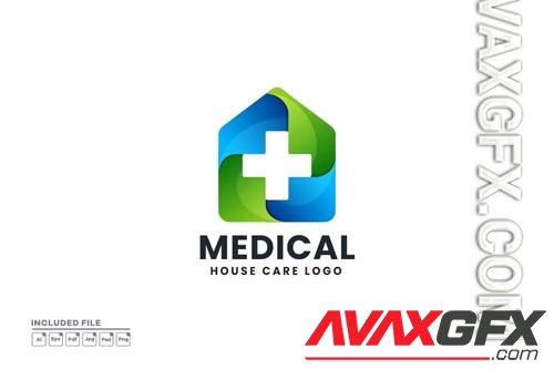 Medical House Logo PSD