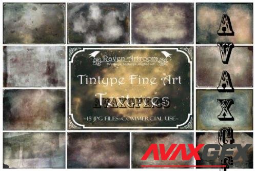 Tintype Fine Art Textures, Vintage Textures, Digital Paper - 2261263
