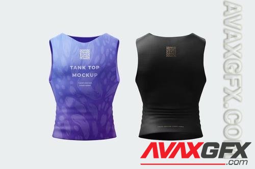 Tank Top Shirt Mockup PSD