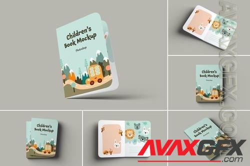 Children's Book Mockups P9EZV3G