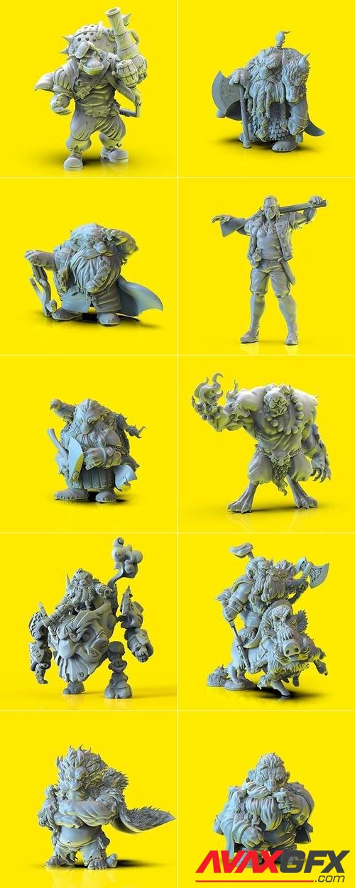 Durgin Paint Forge Pack 2 – 3D Print