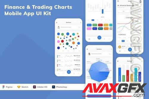 Finance & Trading Charts Mobile App UI Kit