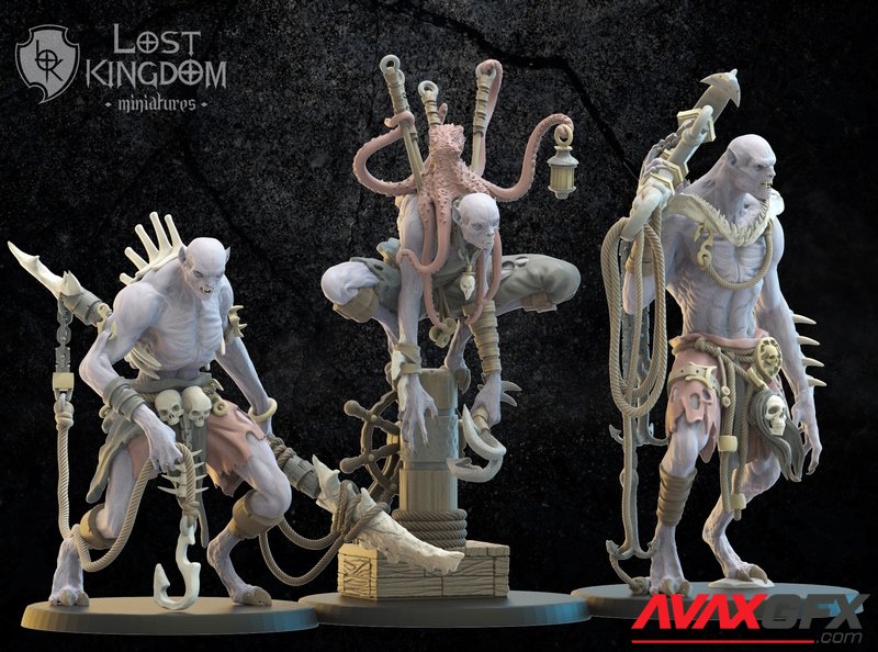 Lost Kingdom - Undead Vycan Units - 3D Print Model