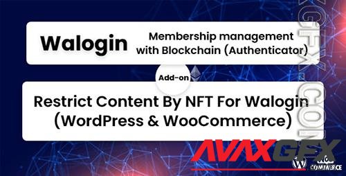 Codecanyon - Restrict Content By NFT For Walogin (WordPress & WooCommerce)/39707624