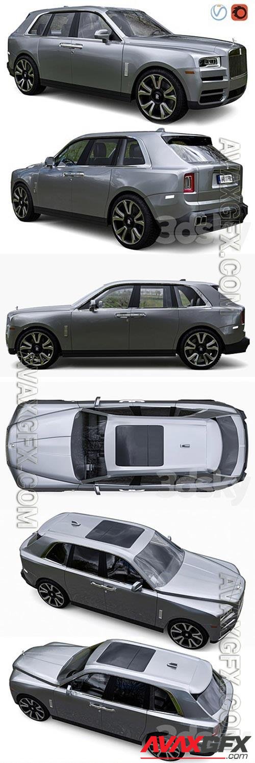 Rolls royce cullinan 3D Models | Download 3Ds Max Models